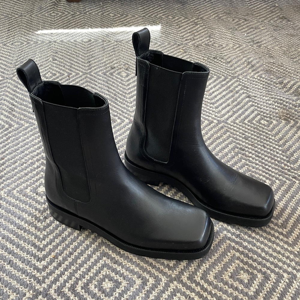 Maguire Mora Black Boot Chelsea Boot Size 37